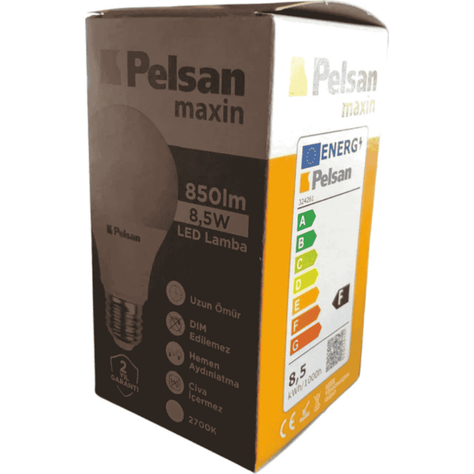 Pelsan 8,5w Led Ampul Beyaz