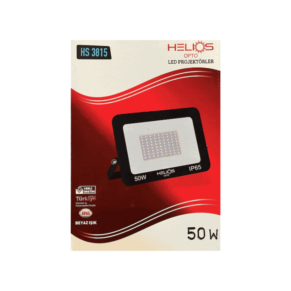 Helios HS-3815 50w Led Projektör 6500K