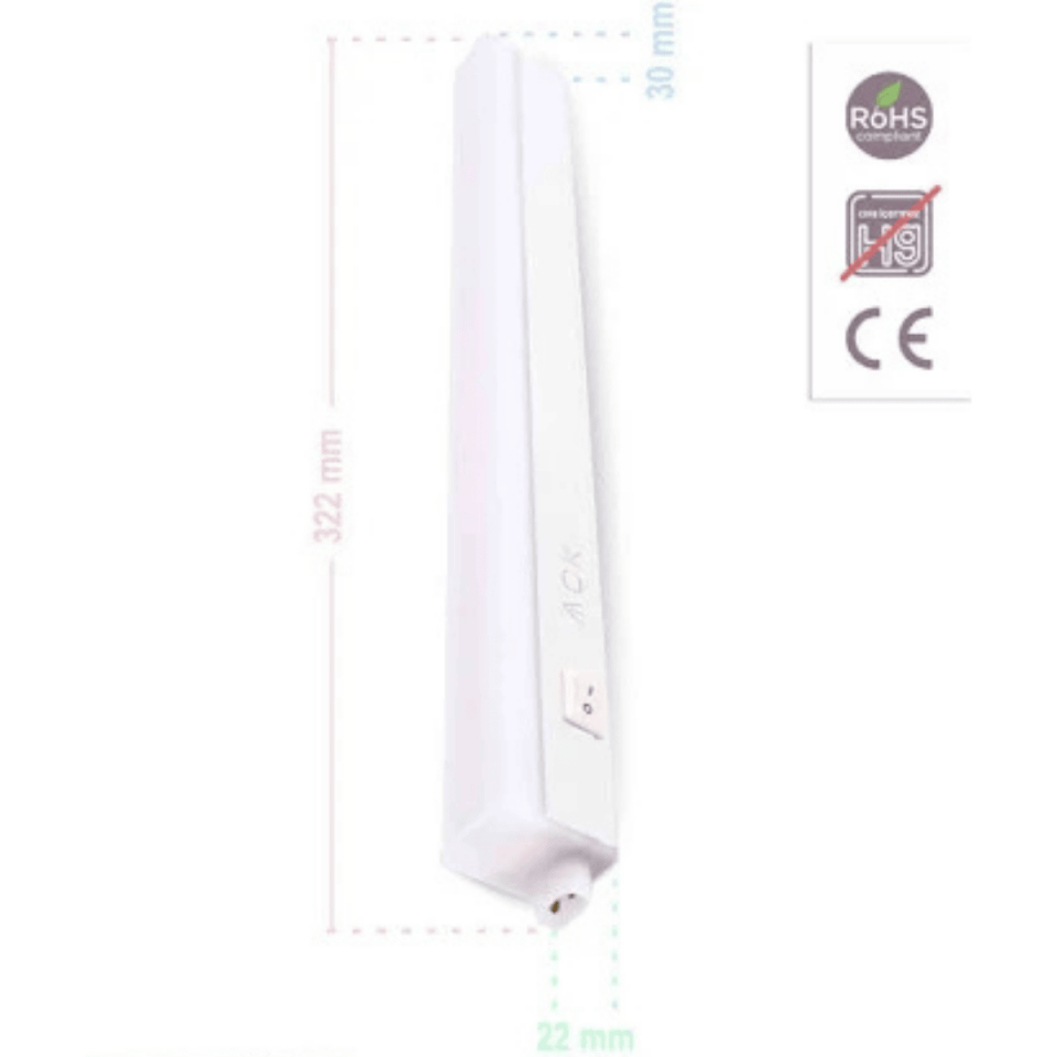 Ack Merkür 4W 6500K Beyaz LED Bant Armatür AN10-00400