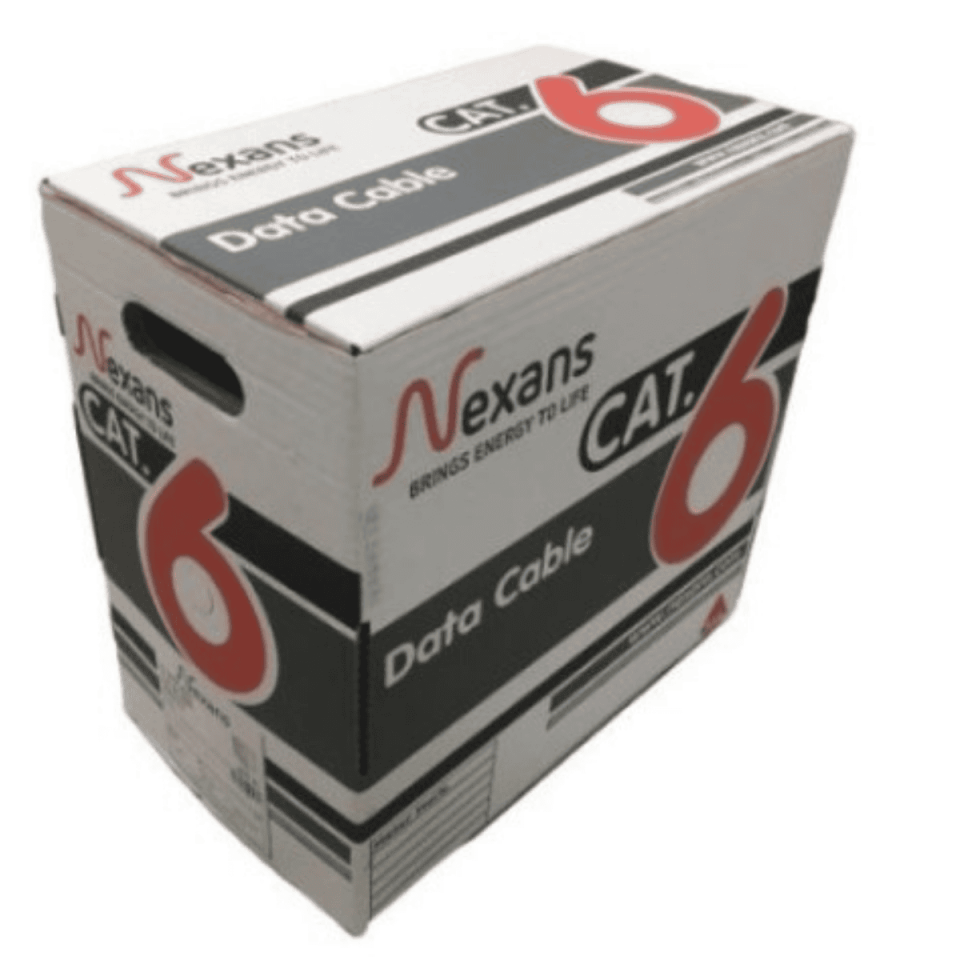 Nexans Uçları Çakılı CAT6 HF Kablo 70 MT